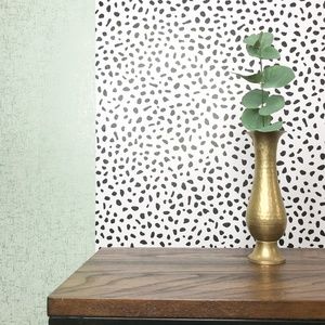 Brass Hammered Tapered Vase